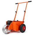 Wheel Transfer Line Marker for Sports Fields, 4 inch Wide Line, Durable Steel Paint Tank, Adjustable Handle, Big Pneumatic Wheels