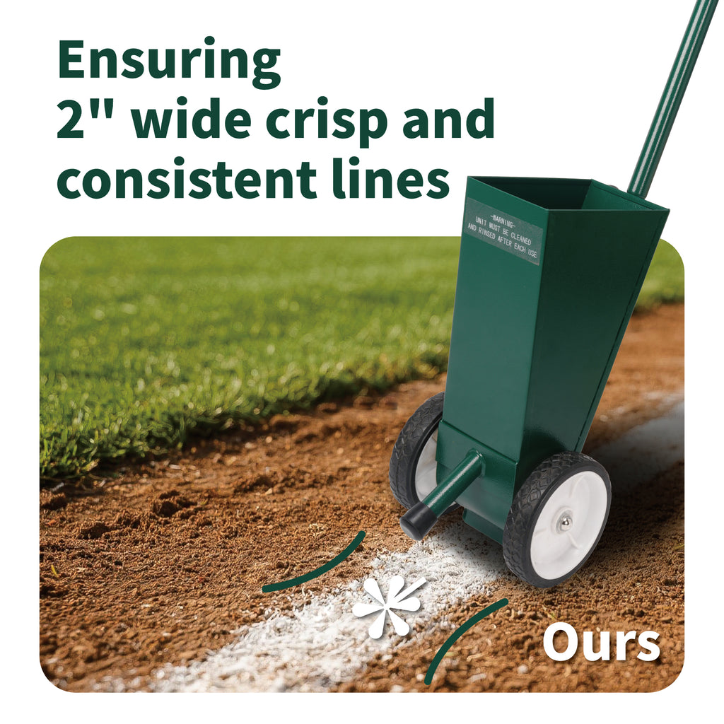 Filed Chalker for Baseball and Softball Field, Dry Line Marker, 10 Lbs