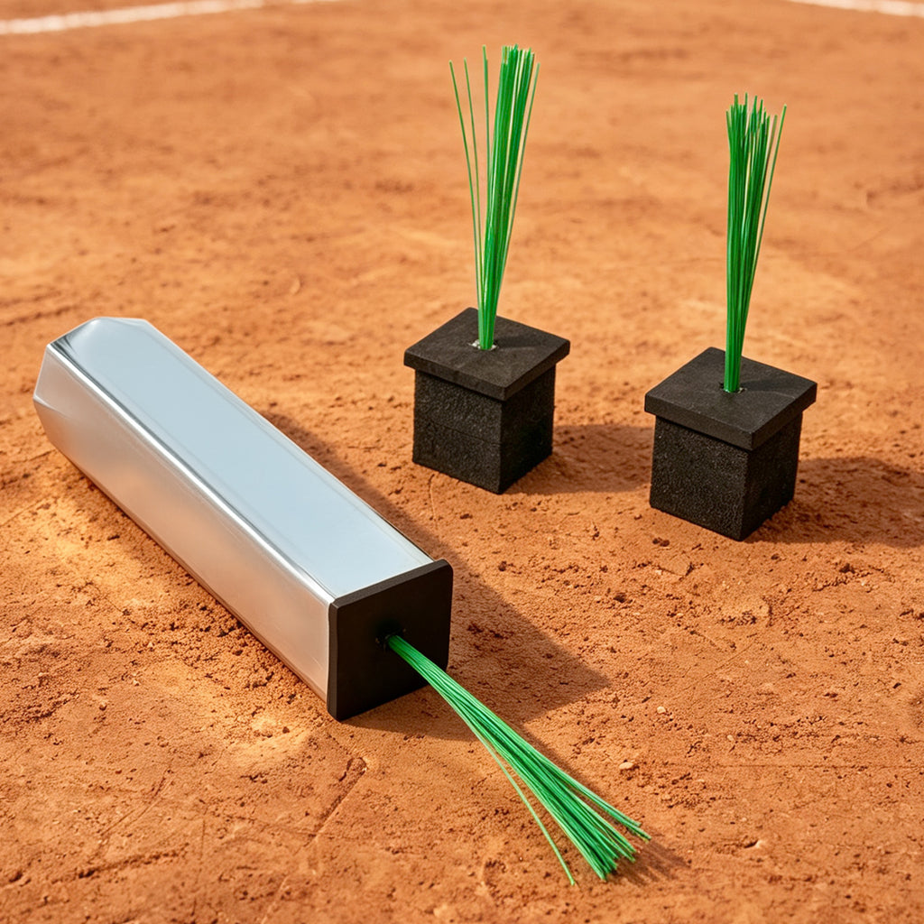 Crimped Style Baseball Ground Anchor, Fits Standard 1.5” Square Base Stem